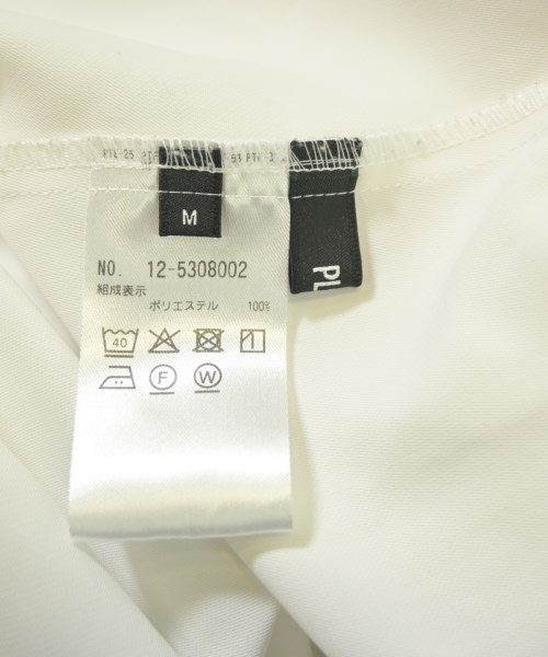 PLST（プラステ）ブラウス 白 サイズ:M レディース/2200666083050