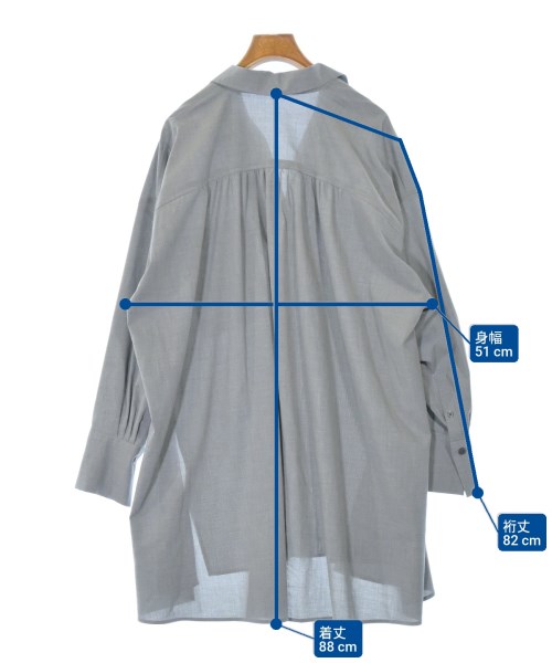 PLST（プラステ）ブラウス グレー サイズ:S レディース/2200664949143