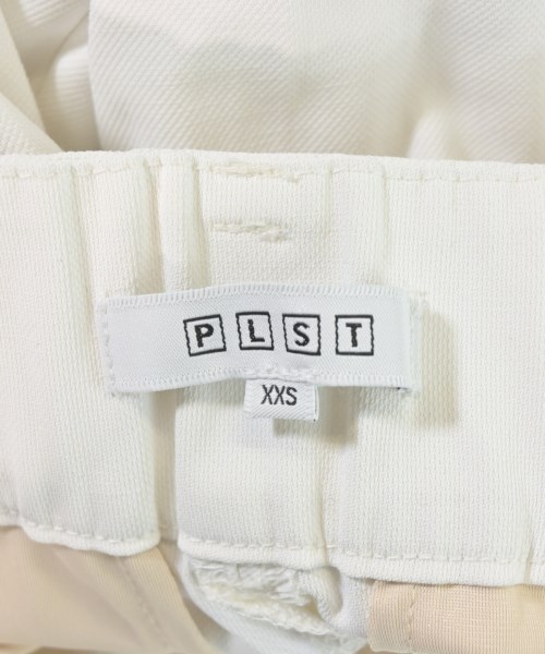 PLST（プラステ）クロップドパンツ 白 サイズ:XXS レディース/2200660352046