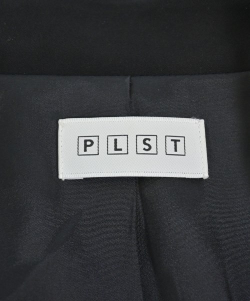 PLST（プラステ）ノーカラージャケット 黒 サイズ:S レディース/2200732887087