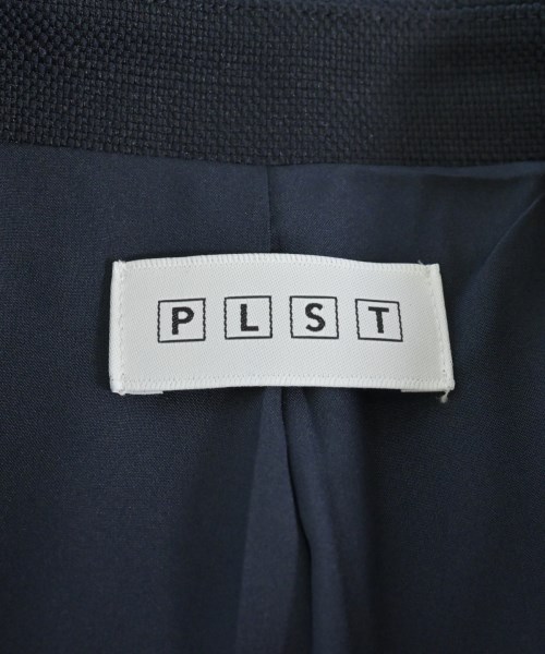 PLST（プラステ）ノーカラージャケット 黒 サイズ:S レディース/2200732887094
