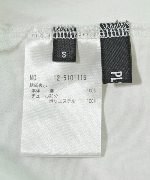 PLST（プラステ）Tシャツ・カットソー 白 サイズ:S レディース/2200727426048