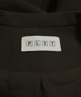 PLST（プラステ）ノーカラージャケット 茶 サイズ:M レディース/2200717538034
