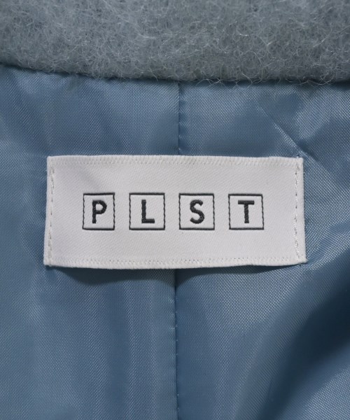 PLST（プラステ）チェスターコート 青 サイズ:L レディース/2200731636013