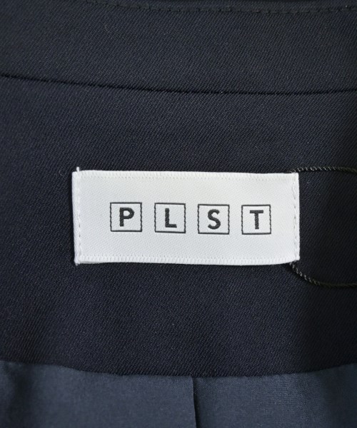 PLST（プラステ）ノーカラージャケット 紺 サイズ:M レディース/2200704185043