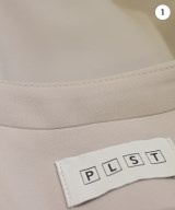 PLST（プラステ）ノーカラージャケット ベージュ サイズ:S レディース/2200722495124