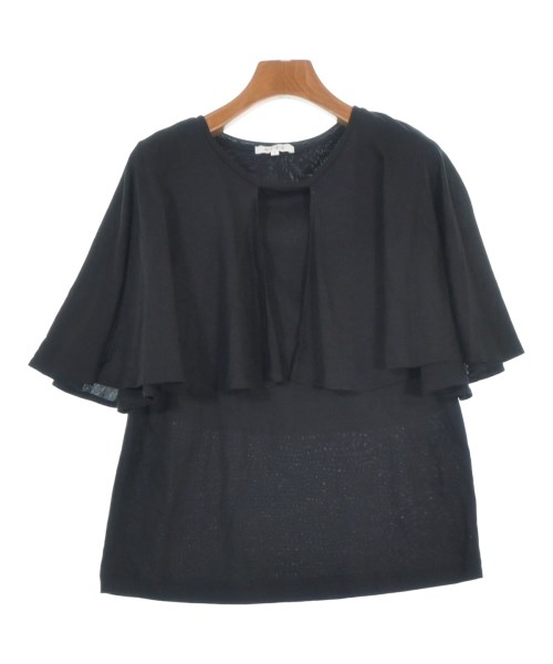 PLST(プラステ)Tシャツ・カットソー 黒 サイズ:S/2200682757058