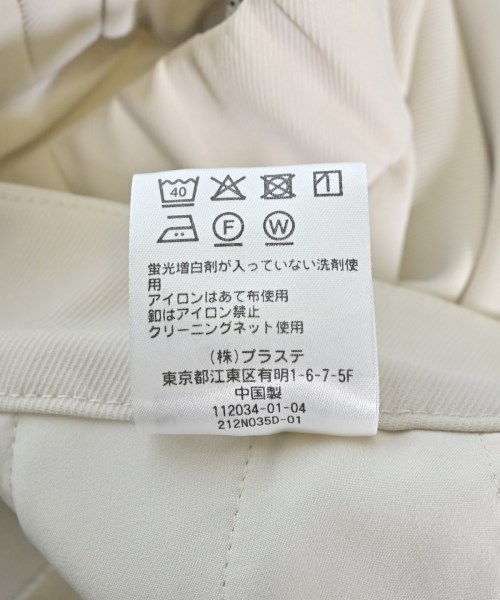 PLST（プラステ）その他 白 サイズ:XS レディース/2200686791027
