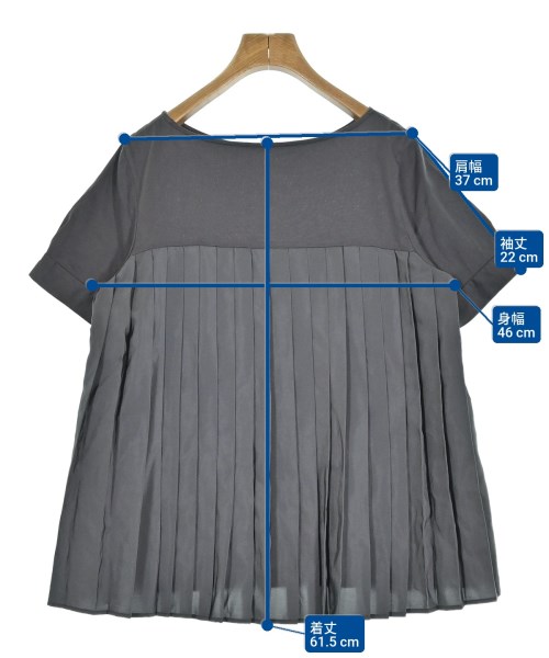 PLST（プラステ）Tシャツ・カットソー グレー サイズ:M レディース/2200688433086
