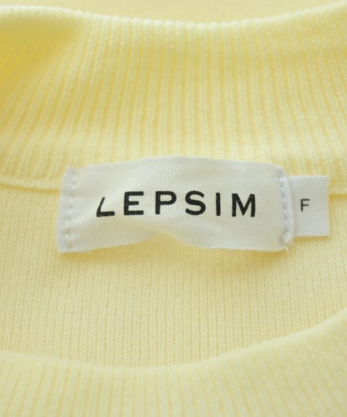LEPSIM LOWRYSFARM（レプシィムローリーズファーム）ニット・セーター 黄 サイズ:F レディース/2200633297022