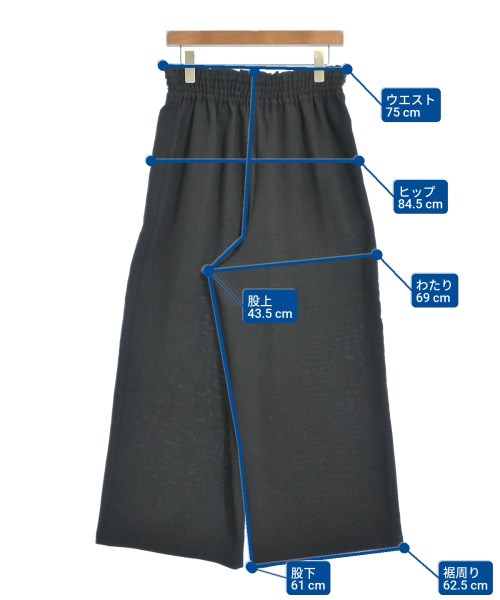 LEPSIM LOWRYSFARM（レプシィムローリーズファーム）スラックス 黒 サイズ:F レディース/2200629108028