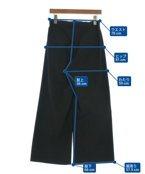 LEPSIM LOWRYSFARM（レプシィムローリーズファーム）スラックス 黒 サイズ:F レディース/2200629310056