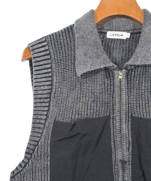 LEPSIM LOWRYSFARM（レプシィムローリーズファーム）ベスト グレー サイズ:F レディース/2200629310070