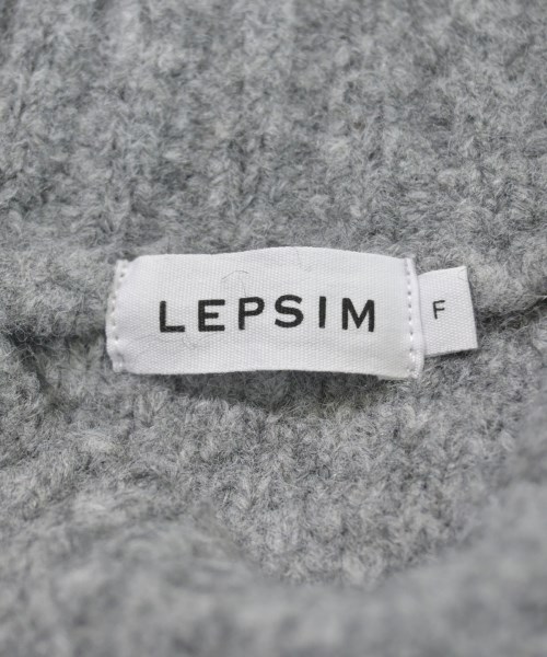 LEPSIM LOWRYSFARM（レプシィムローリーズファーム）ニット・セーター グレー サイズ:F レディース/2200630066171