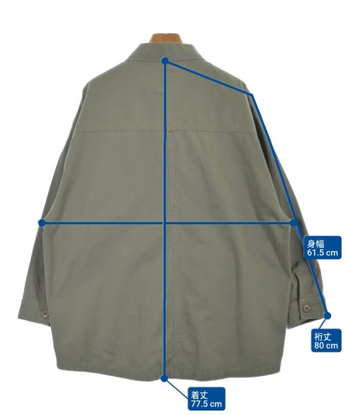 LEPSIM LOWRYSFARM（レプシィムローリーズファーム）ミリタリーブルゾン カーキ サイズ:F レディース/2200616887011