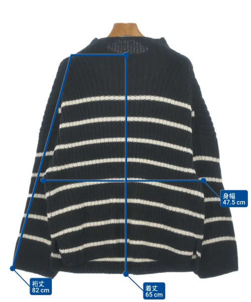 LEPSIM LOWRYSFARM（レプシィムローリーズファーム）ニット・セーター 黒 サイズ:F レディース/2200616887059