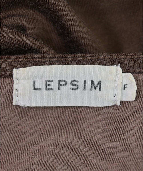 LEPSIM LOWRYSFARM（レプシィムローリーズファーム）Tシャツ・カットソー 茶 サイズ:F レディース/2200608390093