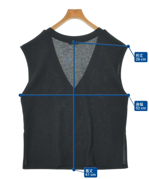 LEPSIM LOWRYSFARM（レプシィムローリーズファーム）ベスト 黒 サイズ:FT(M位) レディース/2200620767019