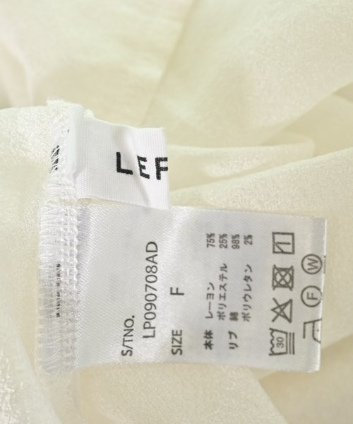 LEPSIM LOWRYSFARM（レプシィムローリーズファーム）ブラウス 白 サイズ:F レディース/2200601101108