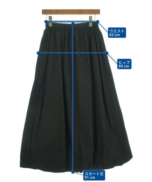 LEPSIM LOWRYSFARM（レプシィムローリーズファーム）ロング・マキシ丈スカート 黒 サイズ:F レディース/2200606285032