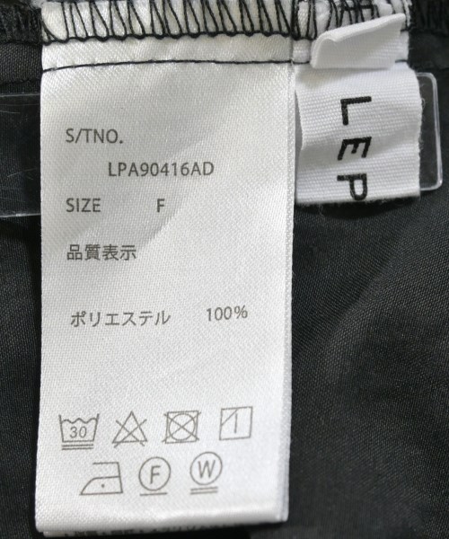 LEPSIM LOWRYSFARM（レプシィムローリーズファーム）カジュアルシャツ 黒 サイズ:F レディース/2200672440045