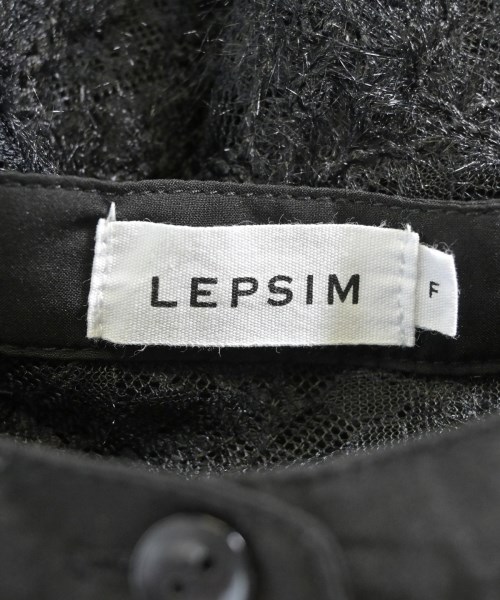 LEPSIM LOWRYSFARM（レプシィムローリーズファーム）カジュアルシャツ 黒 サイズ:F レディース/2200674122055