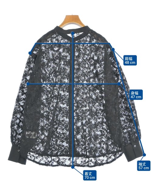 LEPSIM LOWRYSFARM（レプシィムローリーズファーム）カジュアルシャツ 黒 サイズ:F レディース/2200674122055