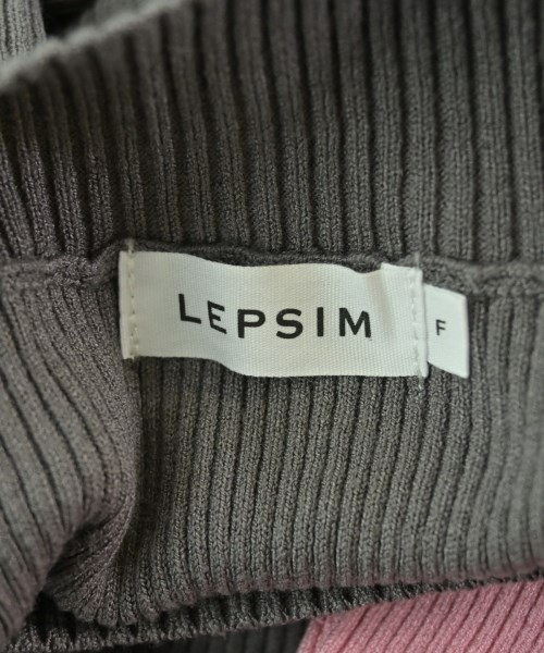 LEPSIM LOWRYSFARM（レプシィムローリーズファーム）ニット・セーター グレー サイズ:F レディース/2200673310057