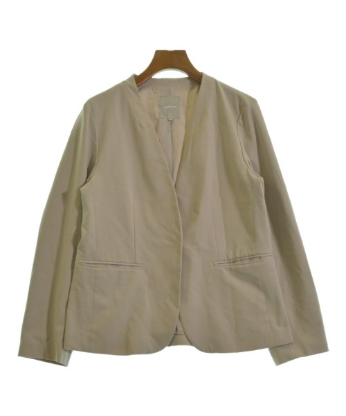 LEPSIM LOWRYSFARM(レプシィムローリーズファーム)ノーカラージャケット ベージュ サイズ:L/2200695293062