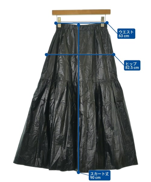 LEPSIM LOWRYSFARM（レプシィムローリーズファーム）ロング・マキシ丈スカート 黒 サイズ:F レディース/2200655720119