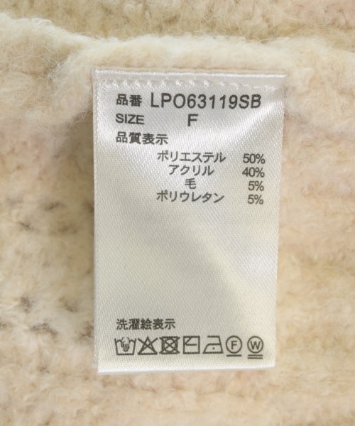 LEPSIM LOWRYSFARM（レプシィムローリーズファーム）ニット・セーター 白 サイズ:F レディース/2200709314066