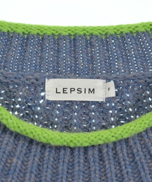 LEPSIM LOWRYSFARM（レプシィムローリーズファーム）ニット・セーター 青 サイズ:F レディース/2200713993400