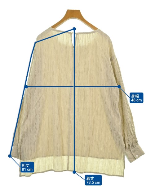 LEPSIM LOWRYSFARM（レプシィムローリーズファーム）カジュアルシャツ ベージュ サイズ:F レディース/2200634624032