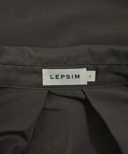 LEPSIM LOWRYSFARM（レプシィムローリーズファーム）ブラウス 茶 サイズ:F レディース/2200644366137