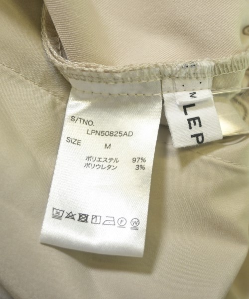 LEPSIM LOWRYSFARM（レプシィムローリーズファーム）スラックス ベージュ サイズ:M レディース/2200647405017