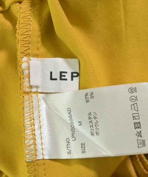 LEPSIM LOWRYSFARM（レプシィムローリーズファーム）スラックス 黄 サイズ:M レディース/2200660601083