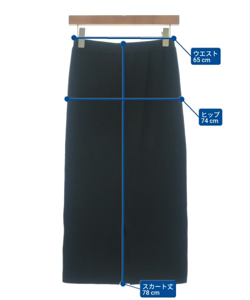 LEPSIM LOWRYSFARM（レプシィムローリーズファーム）ロング・マキシ丈スカート 黒 サイズ:M レディース/2200661412046