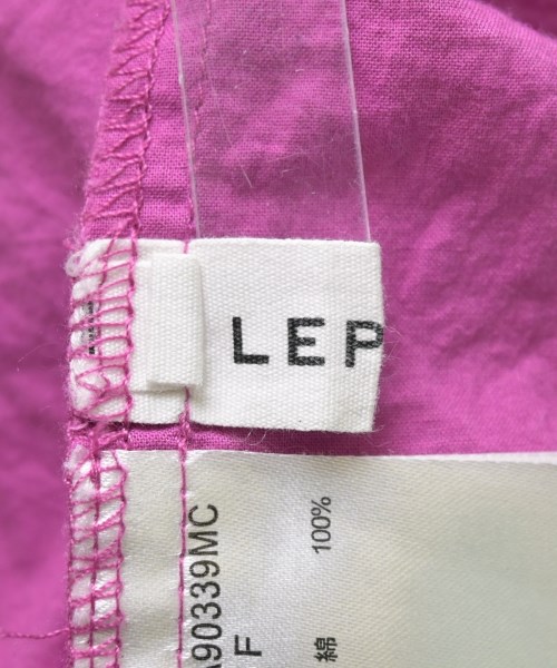 LEPSIM LOWRYSFARM（レプシィムローリーズファーム）シャツワンピース ピンク サイズ:F レディース/2200664033019