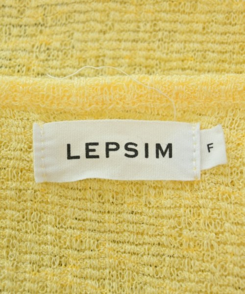 LEPSIM LOWRYSFARM（レプシィムローリーズファーム）ニット・セーター 黄 サイズ:F レディース/2200666169099