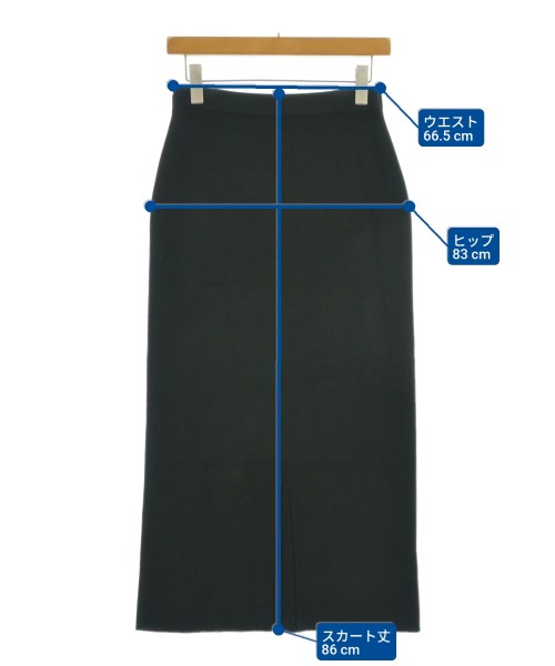 LEPSIM LOWRYSFARM（レプシィムローリーズファーム）ロング・マキシ丈スカート 黒 サイズ:F レディース/2200666812063
