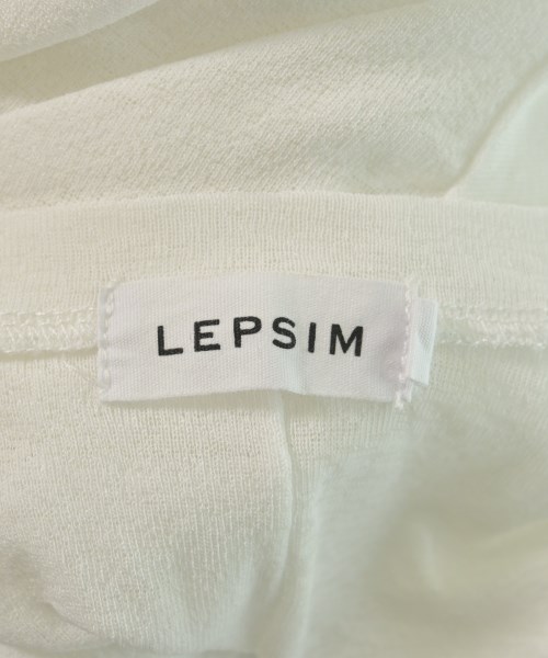 LEPSIM LOWRYSFARM（レプシィムローリーズファーム）Tシャツ・カットソー 白 サイズ:F レディース/2200723051190