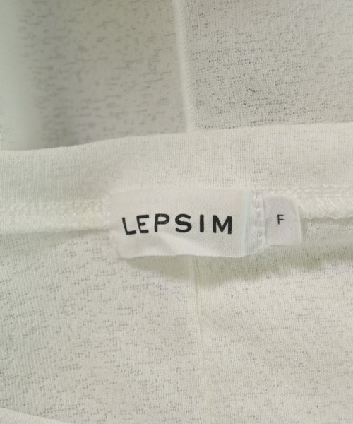 LEPSIM LOWRYSFARM（レプシィムローリーズファーム）Tシャツ・カットソー 白 サイズ:F レディース/2200723051206