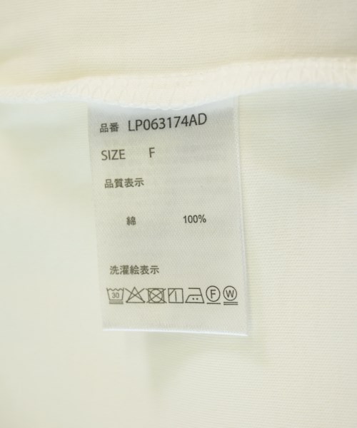 LEPSIM LOWRYSFARM（レプシィムローリーズファーム）Tシャツ・カットソー 白 サイズ:F レディース/2200726088155