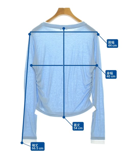LEPSIM LOWRYSFARM（レプシィムローリーズファーム）Tシャツ・カットソー 青 サイズ:F レディース/2200719803024