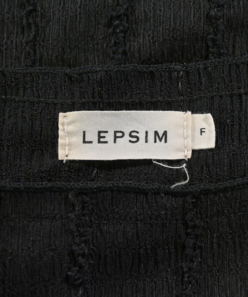 LEPSIM LOWRYSFARM（レプシィムローリーズファーム）ブラウス 黒 サイズ:F レディース/2200707914060