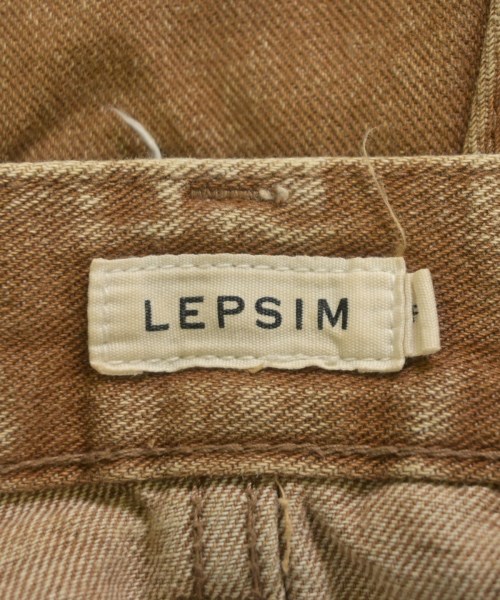 LEPSIM LOWRYSFARM（レプシィムローリーズファーム）デニムパンツ 茶 サイズ:F レディース/2200721287041