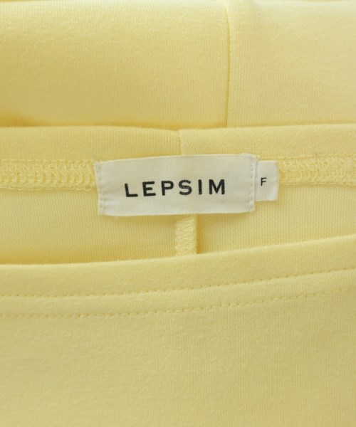LEPSIM LOWRYSFARM（レプシィムローリーズファーム）スウェット 黄 サイズ:F レディース/2200688185039