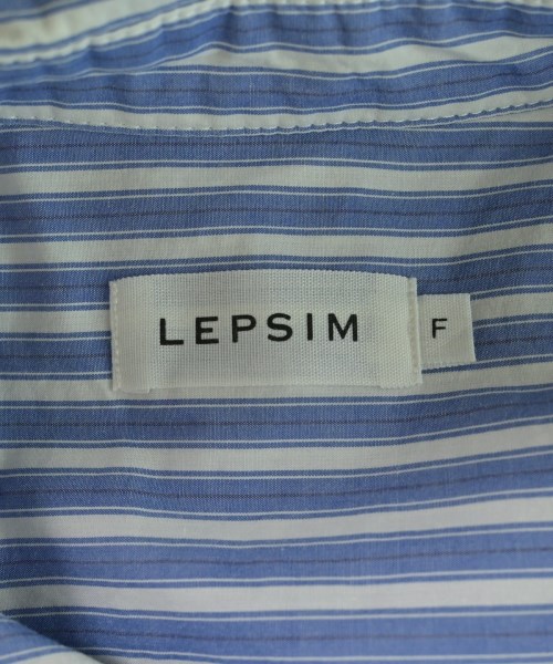 LEPSIM LOWRYSFARM（レプシィムローリーズファーム）カジュアルシャツ 青 サイズ:F レディース/2200686914204