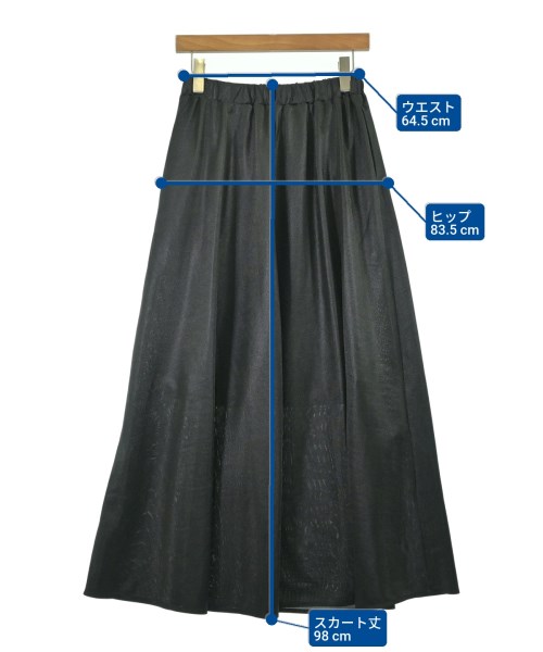 LEPSIM LOWRYSFARM（レプシィムローリーズファーム）ロング・マキシ丈スカート 黒 サイズ:F レディース/2200687072262