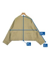 HANA TO GUITAR（ハナトギター）ノーカラージャケット ベージュ サイズ:F レディース/2200616941102